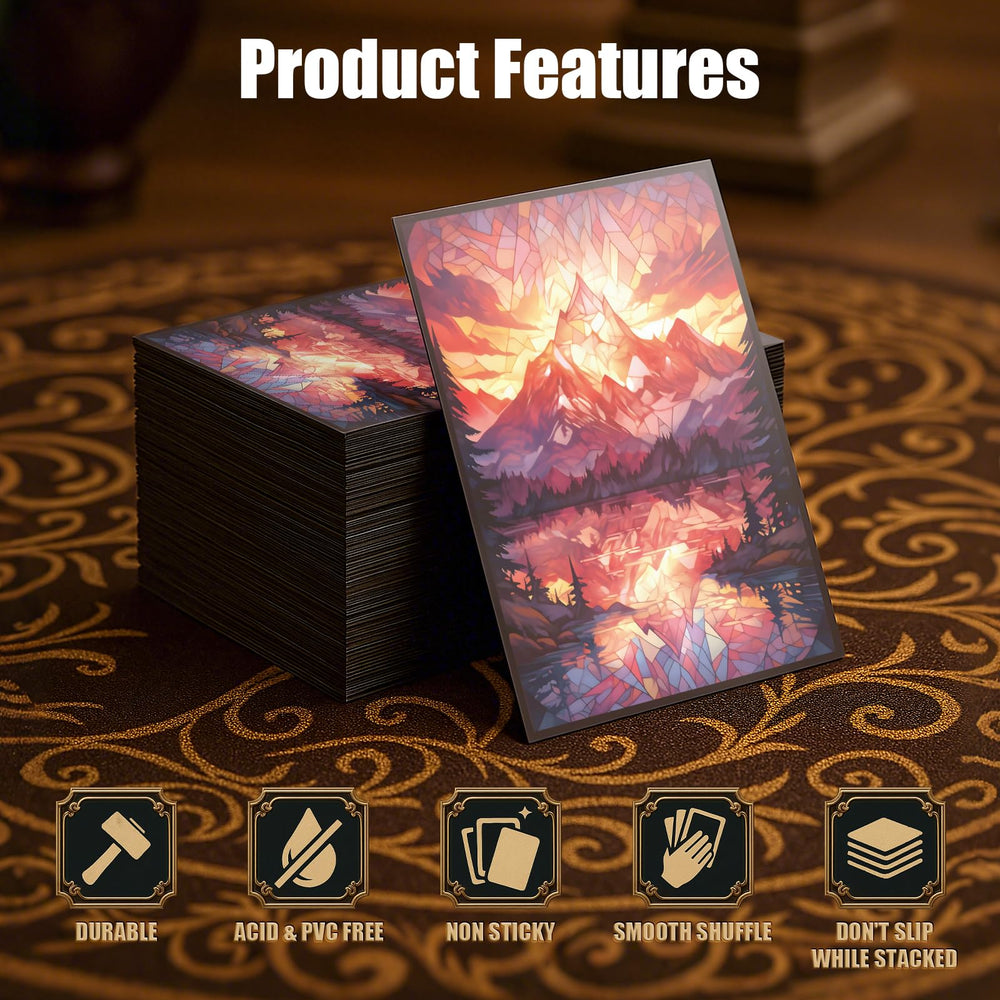Dustproof, tear-resistant design preserves condition during gameplay.