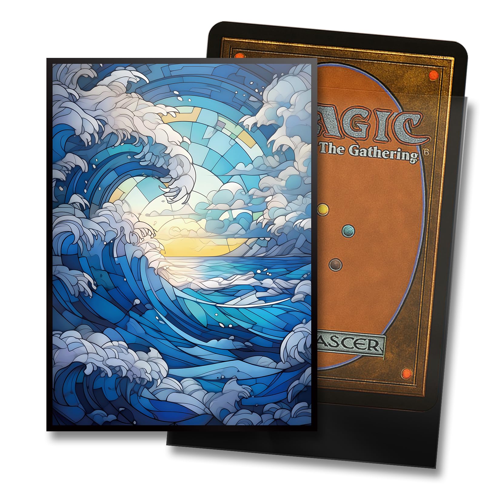 Kiiransr Island back matte finish sleeve reduces fingerprints for easier shuffling