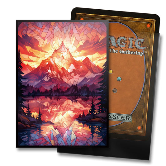 Kiiransr MTG sleeves feature matte back to reduce glare and fingerprints.