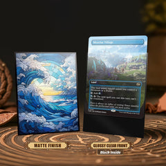 Kiiransr standard-size sleeves fit MTG and other card games securely