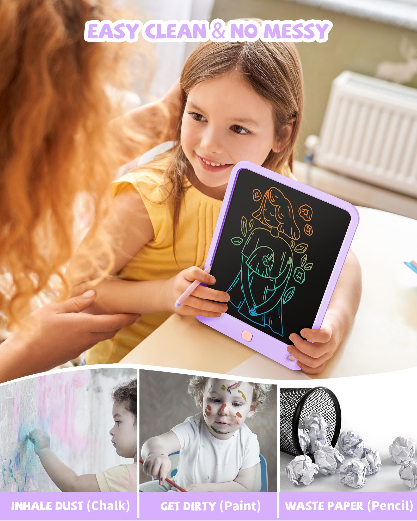 Kikapabi eye-friendly screen with no blue light for longer drawing sessions