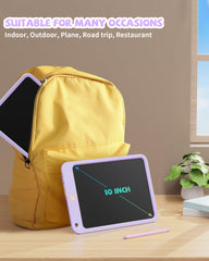 Kikapabi lightweight 10-inch tablet for portable learning on the go