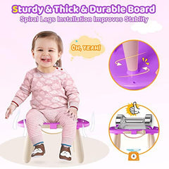 Kikidex toddler art board, compact and portable for on-the-go creativity.