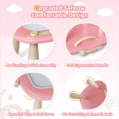 Kikidex magnetic surface eraser knob allows quick corrections and repeated art