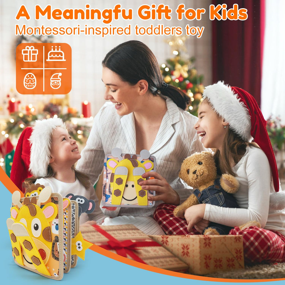 Kikiyaki Busy Book gift-ready packaging makes a thoughtful present.