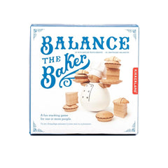 Kikkerland Balance The Baker baker-figure adds whimsy to any workspace or shelf