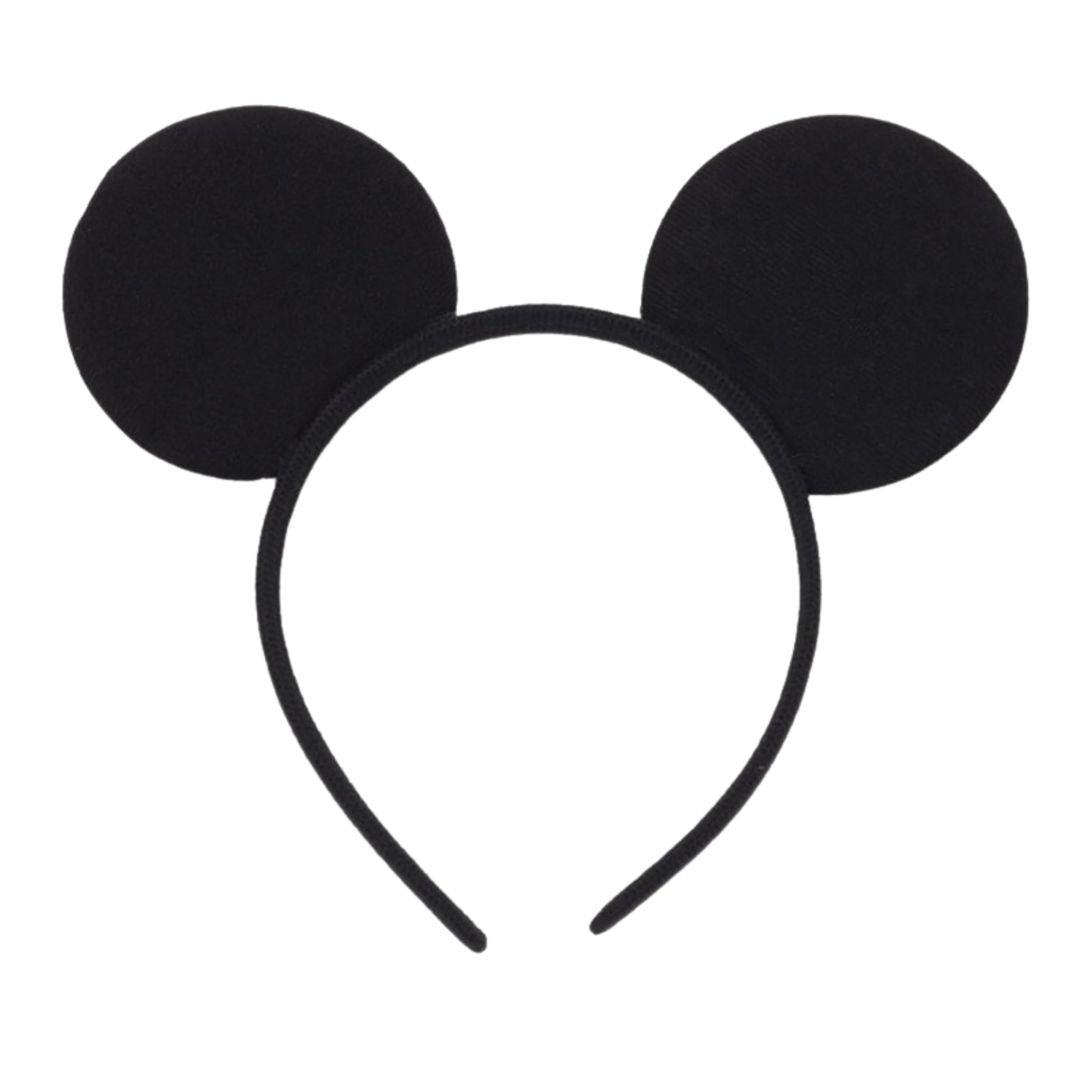 Killer's Instinct Outdoors murine ears headband black close-up shows lightweight comfort