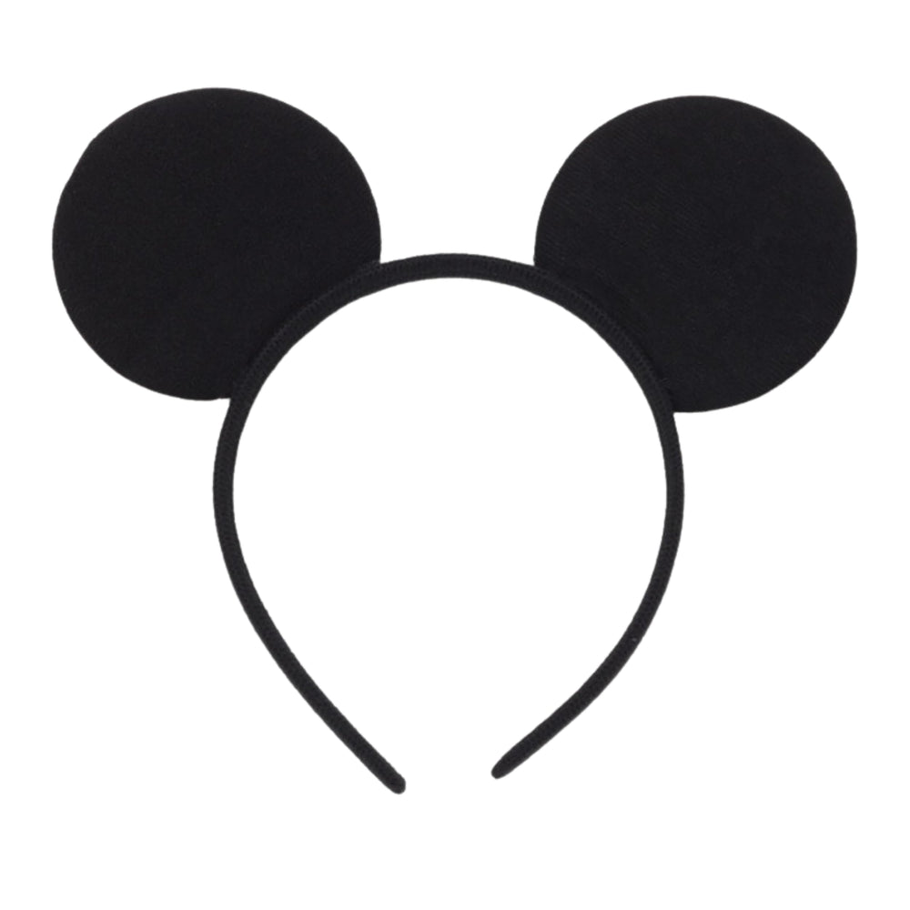 Killer's Instinct Outdoors murine ears headband black close-up shows lightweight comfort