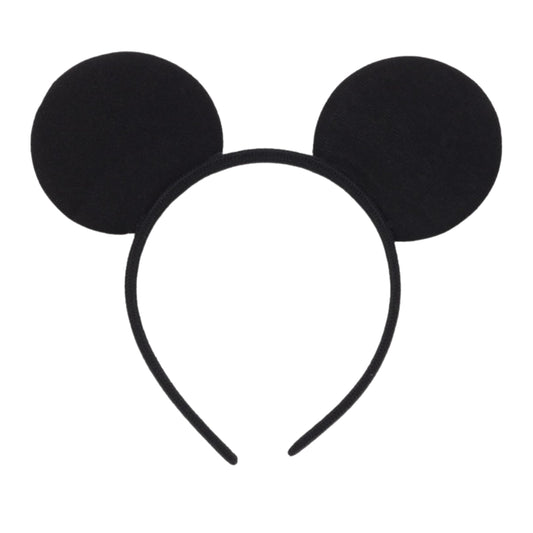 Killer's Instinct Outdoors murine ears headband black close-up shows lightweight comfort