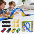 Kimdog 15ft flexible race track along a wall for creative layouts