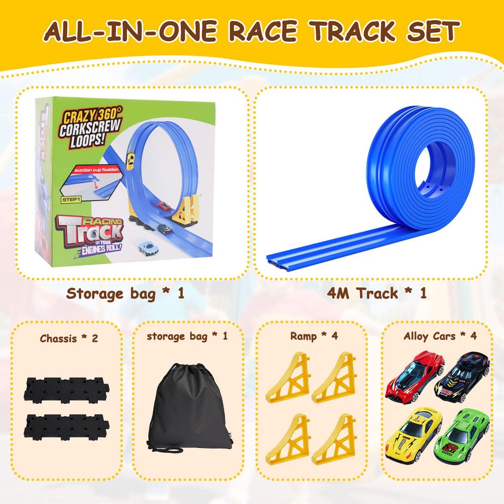 Kimdog DIY creativity with a multi-level race course