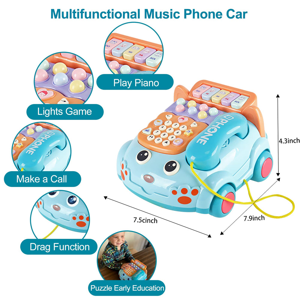 Kimery toy phone in pretend call pose sparks imaginative conversations.