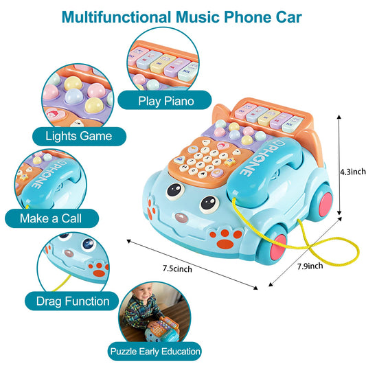 Kimery toy phone in pretend call pose sparks imaginative conversations.