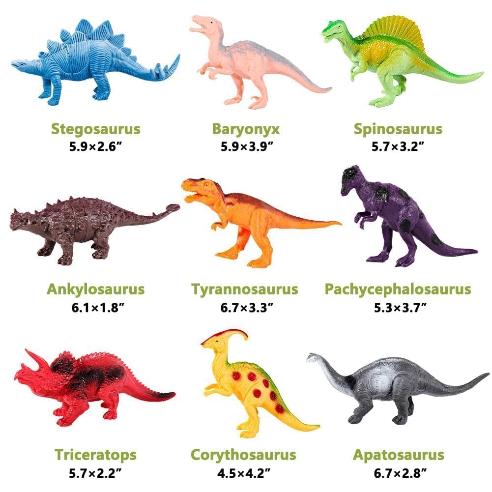 Kimicare dinosaur figures realistic dinosaurs spark STEM-inspired storytelling