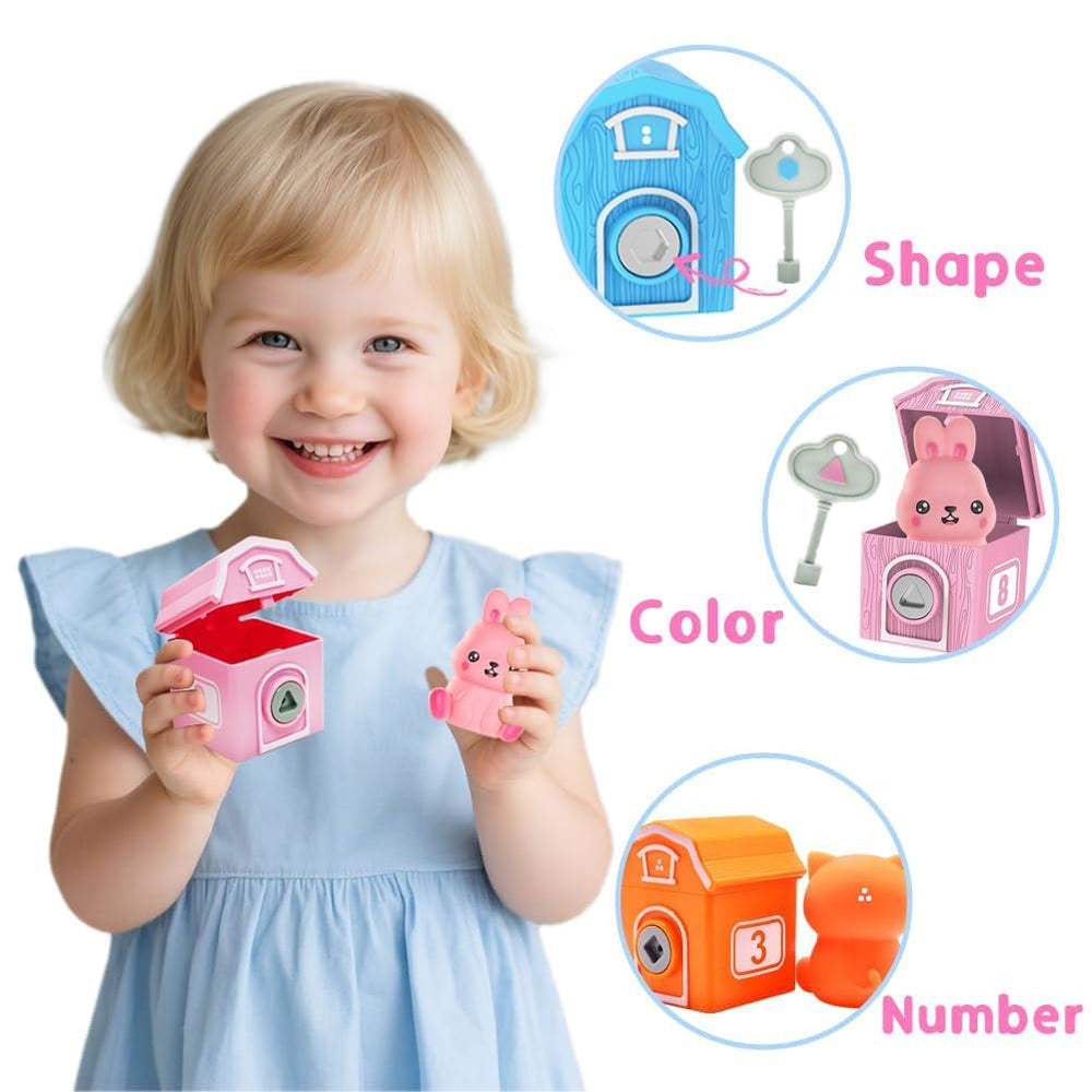 Kimicare farm animals finger puppets support imaginative play and language development.