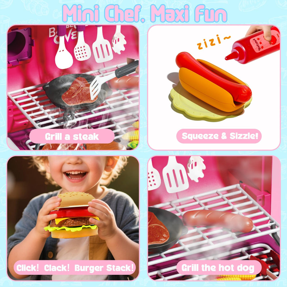 Kimicare 60+ realistic accessories spark creative cooking adventures.