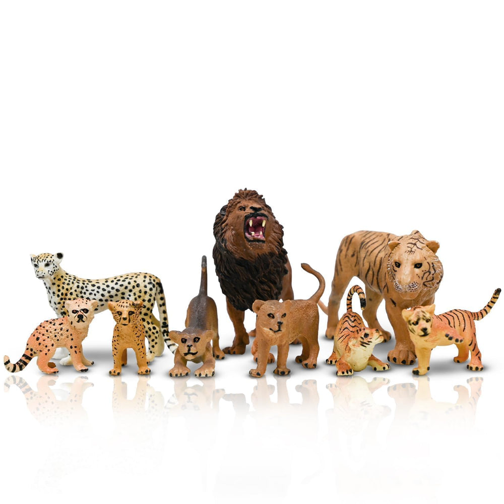 Kimicare safari monkey figure encourages creative narratives and fine motor skills.