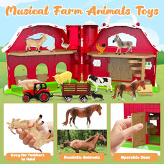 Kimicare tractor play feature encouraging pretend farming adventures