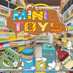 Kimo mini shopping cart playset play food adds realistic groceries