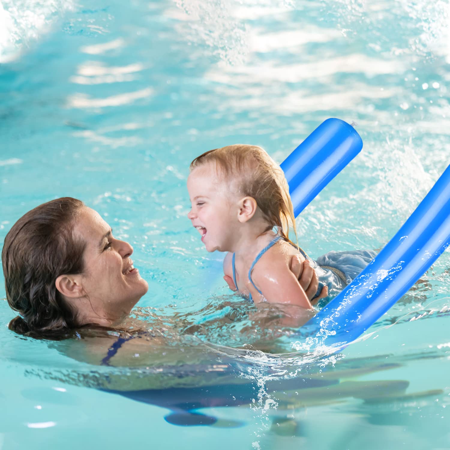 Kimober giant pool sticks pink, playful addition to summer water activities.