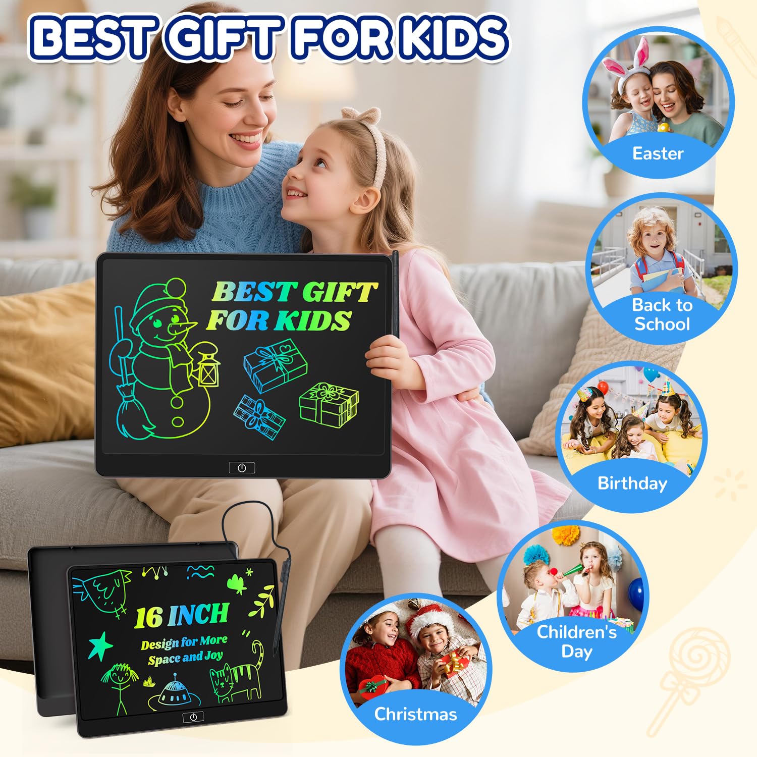 Kinayue kid-friendly gift-ready travel toy for learning and creativity