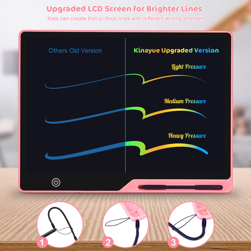 Kinayue smooth drawing with pressure-sensitive lines for dynamic strokes.