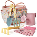 Kinderific Gardening Set tote bag for easy tool storage during outdoor play