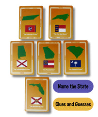 Kindertrekk USA States and Capitals travel-friendly pack ready for trips and car journeys