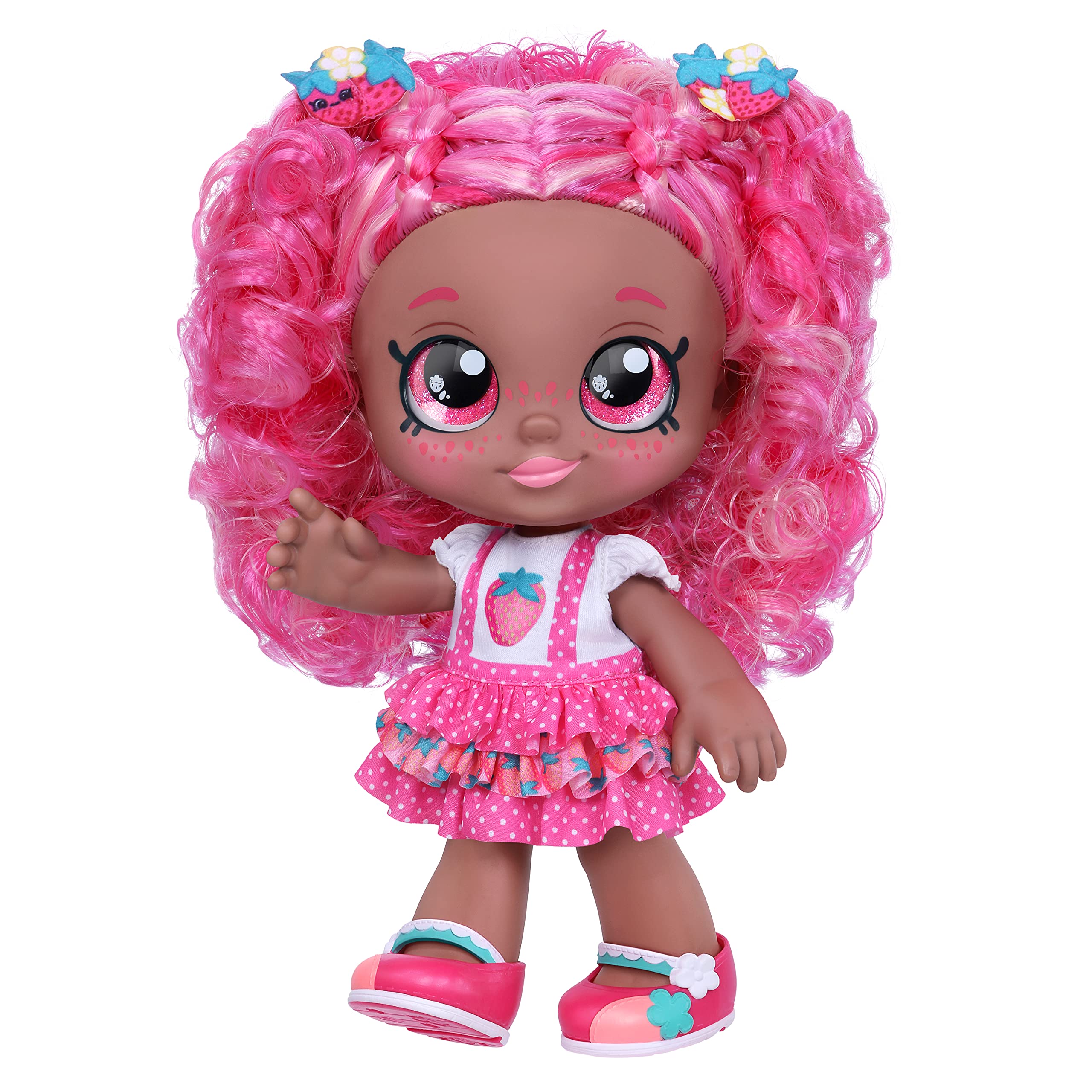 Kindi Kids Berri D'Lish doll front view for imaginative play