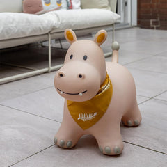 Kindsgut Bouncy Hippo Hopper family playtime in the living room