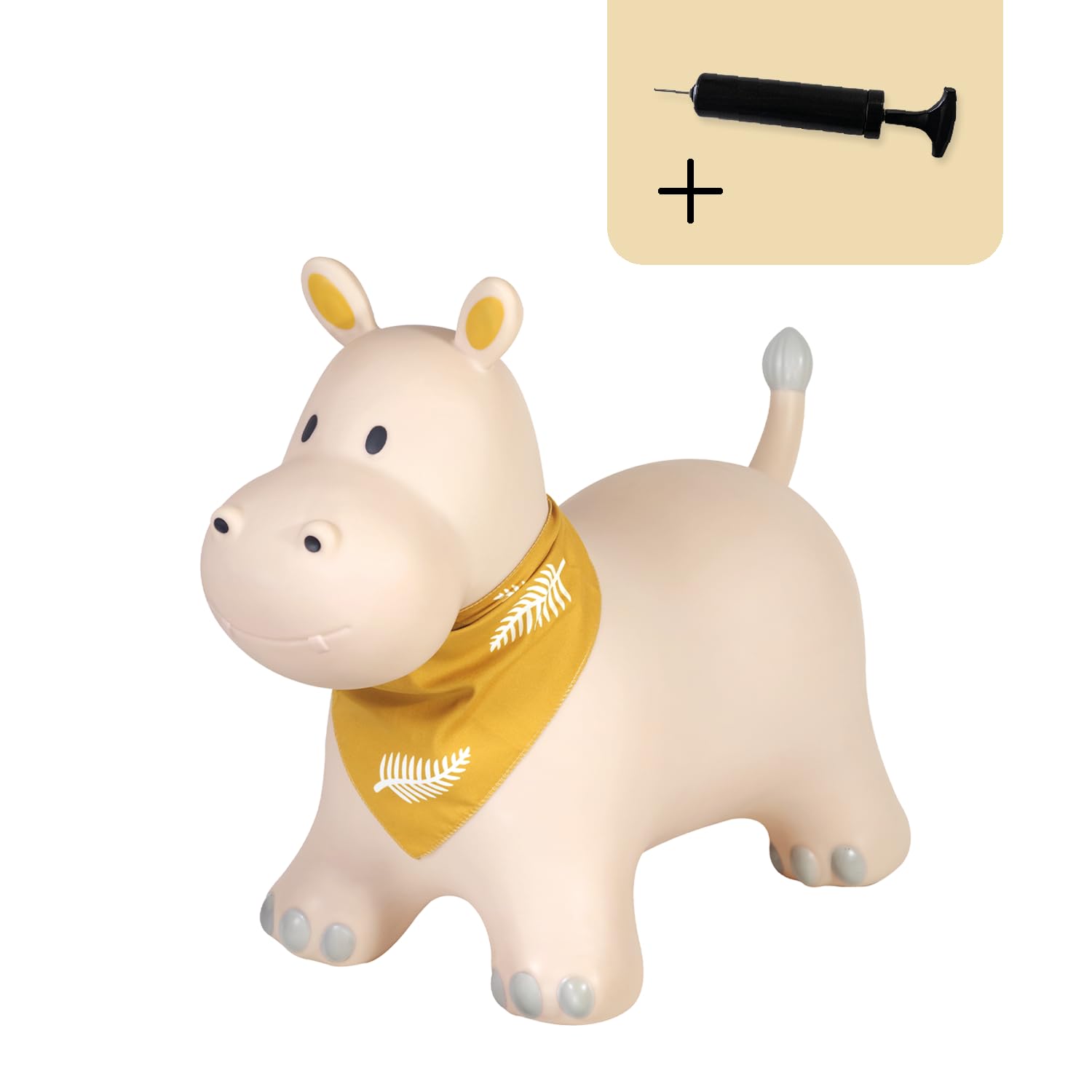 Kindsgut Bouncy Hippo Hopper packaged for easy gifting