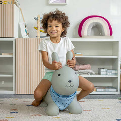 Kindsgut Bouncy Rabbit Hopper in bright colors enhances imaginative play