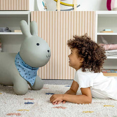 Kindsgut Bouncy Rabbit Hopper in indoor use for safe, active fun