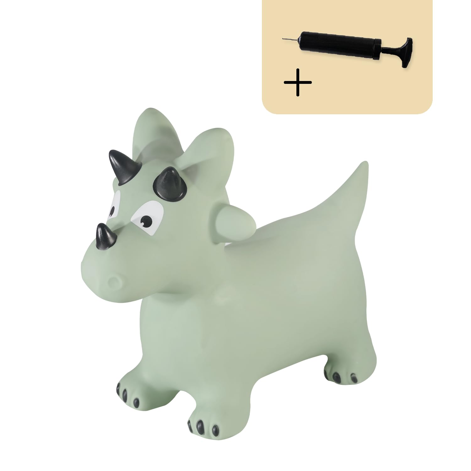 Kindsgut Dino Hopper durable materials withstand regular use.