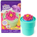 Kinetic Sand SquishBlossom neon pink sand for blooming flower play and color blending