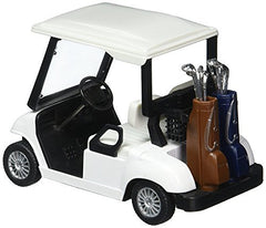 KiNSFUN golf cart exterior view highlights die-cast metal build and durable display.