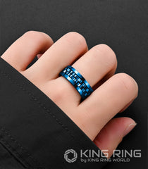 King Ring packaging with branded box and soft bag for gifting appeal.
