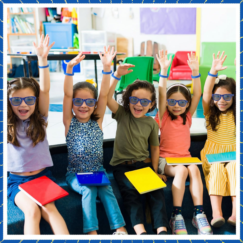 Kingdder durable sunglasses withstand playful party games and outdoor wear.