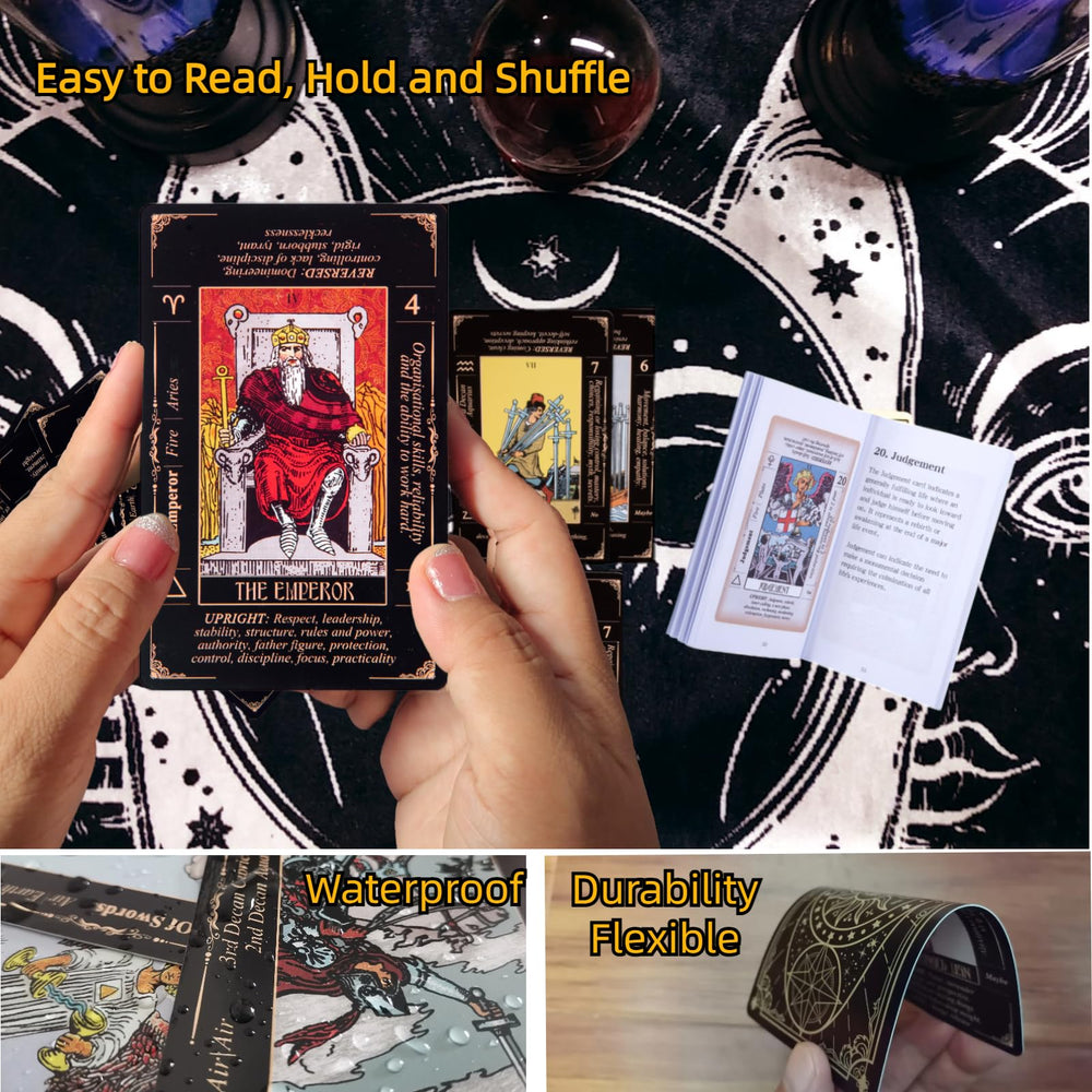 King's Palace 400gsm card stock delivers durable, comfortable shuffling.