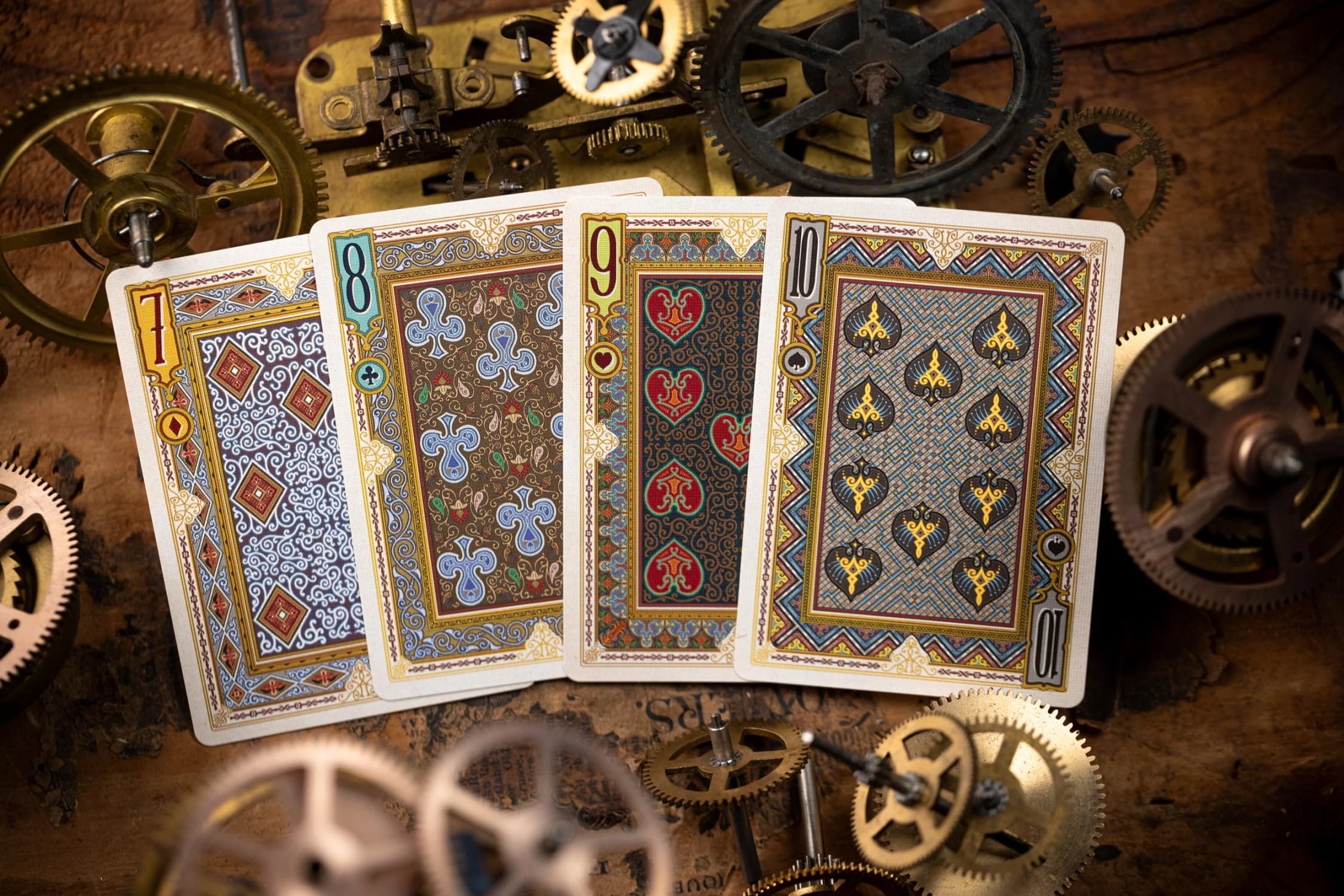 Kings Wild Project packaging close-up showing 3D embossing.