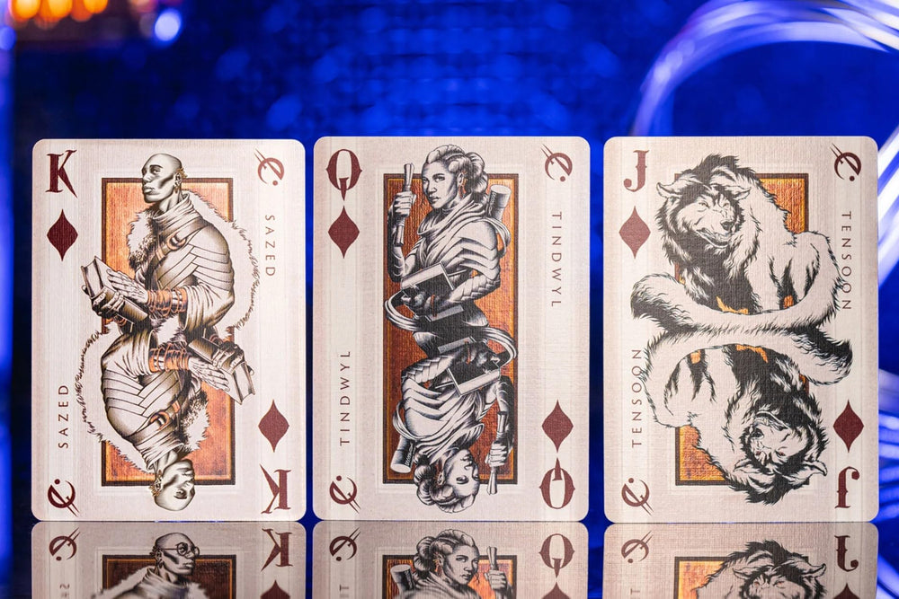 Kings Wild Project Mistborn foil packaging detail boosts shelf appeal