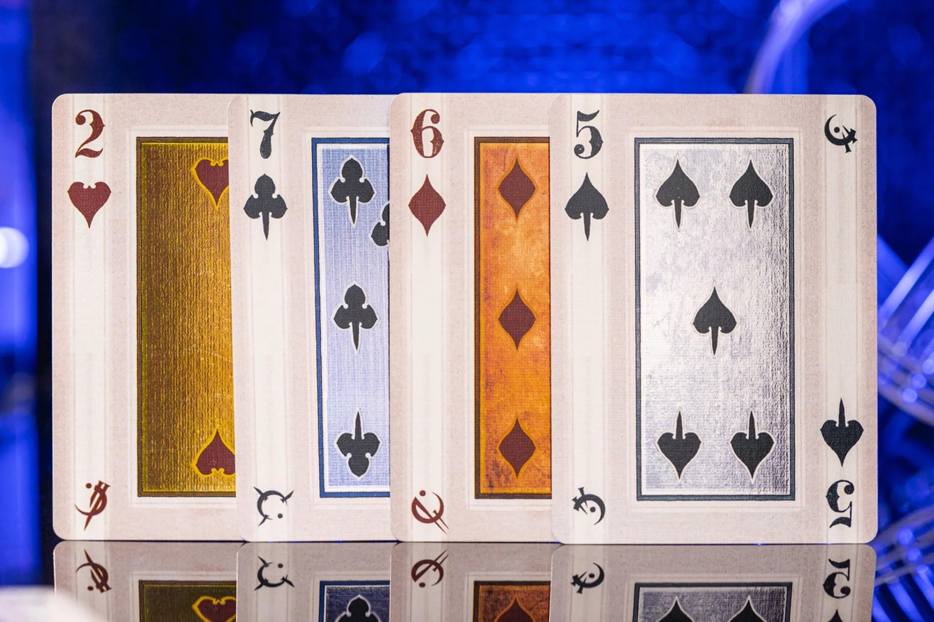 Kings Wild Project Mistborn poker-size design ideal for gameplay