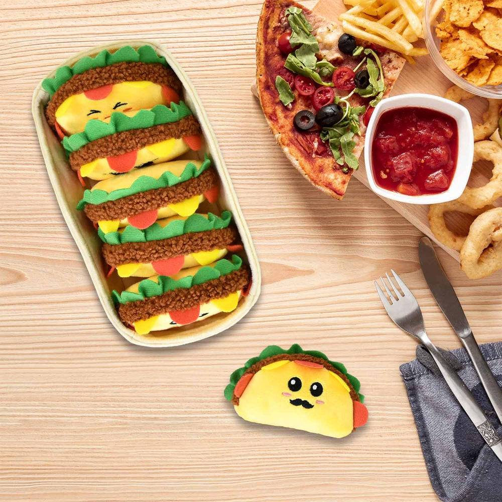 Kingwee emotional support tacos gift set, a playful, thoughtful present for friends and family.