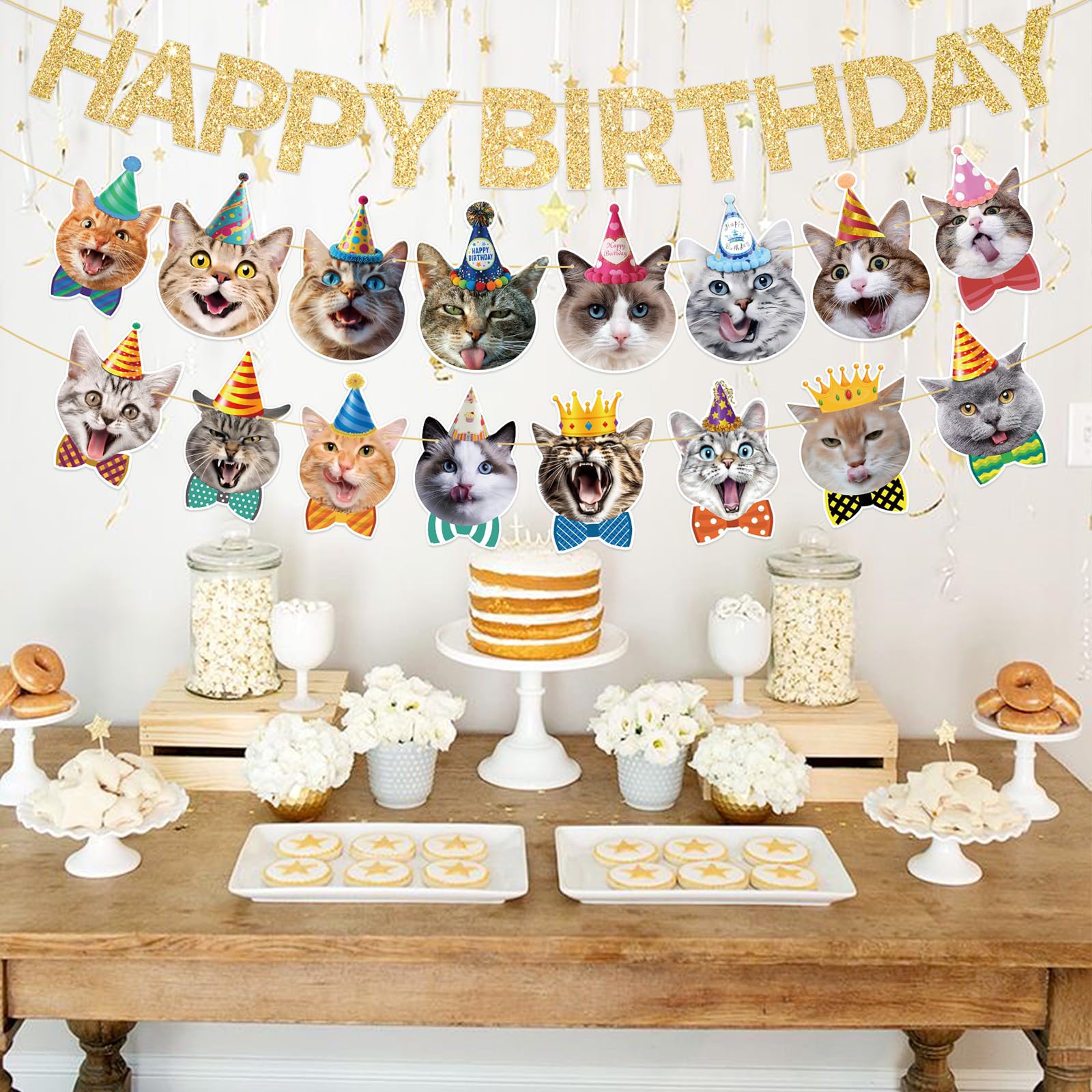 KingZone banner featuring playful kittens, perfect for wall display and photo moments