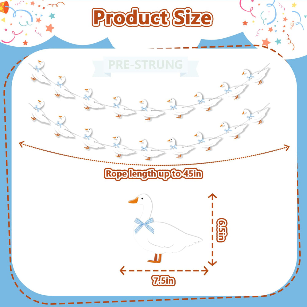 KINGZONE Goose Banner durable cardstock for reuse at multiple events.
