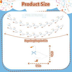 KINGZONE Goose Banner durable cardstock for reuse at multiple events.