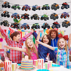 KingZone Monster Truck banner pattern 4 adds playful vibe