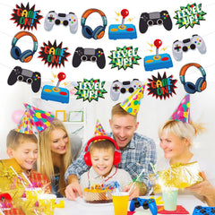 KINGZONE banner serves as photo-op backdrop for gaming celebrations