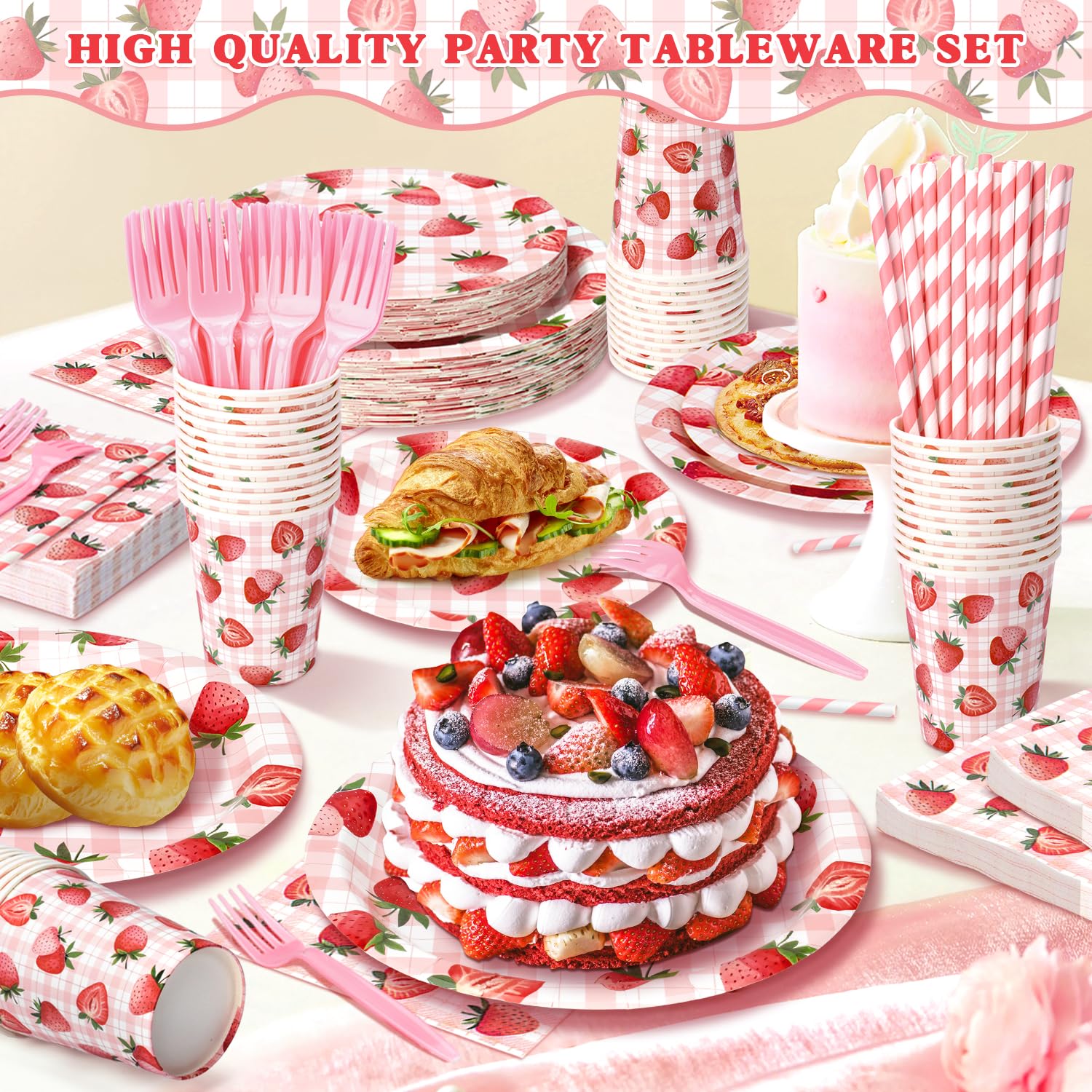 Kinovo Berry napkins 5.9-inch for quick cleanups and chic table styling