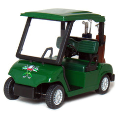 KiNSFUN golf cart 4.5-inch die-cast model with detailed interior for pretend play